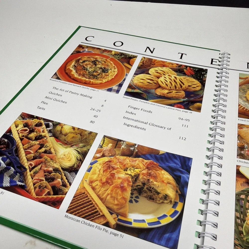 PIES Lot of 3 Pie Cookbooks Recipes Pies, Handheld Pies, Quiches Pies & Tarts